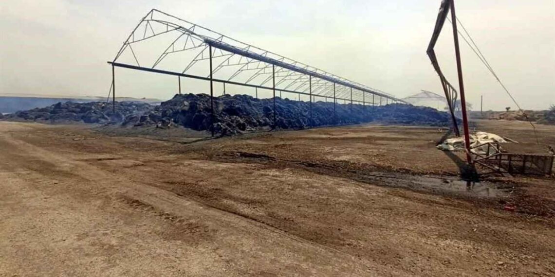 incendio rancho engorda Montemorelos