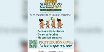 Prueba de alerta sísmica en celulares del Primer Simulacro 2025