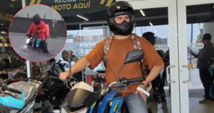 Rappi dona motocicleta a repartidor de Reynosa que perdió su vehículo durante una inundación