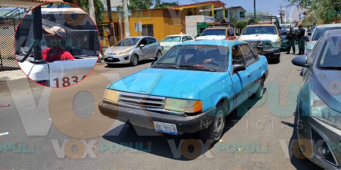 Recuperan vehículo robado en Ciudad Victoria y detienen a tres personas