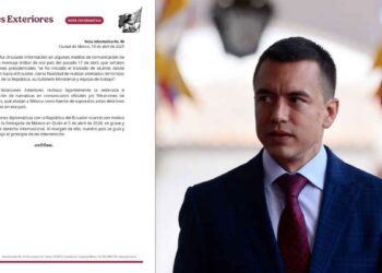 SRE desmiente traslado de sicarios de México a Ecuador para atentar contra el Presidente, Daniel Noboa
