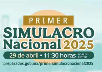 Se activa la alerta sísmica por el Simulacro Nacional 2025