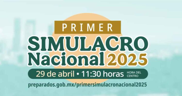 Se activa la alerta sísmica por el Simulacro Nacional 2025