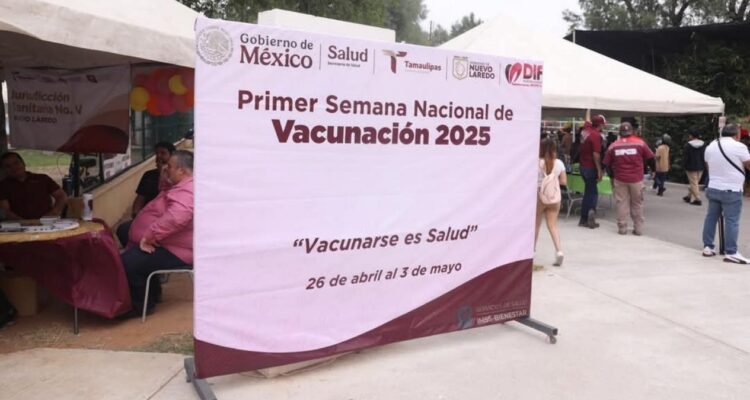 Semana Nacional de Vacunación Nuevo Laredo
