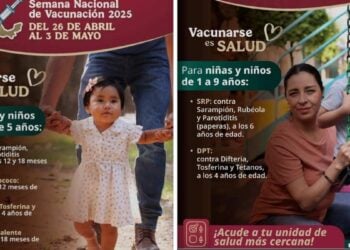 Semana Nacional de Vacunación Tamaulipas