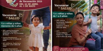 Semana Nacional de Vacunación Tamaulipas