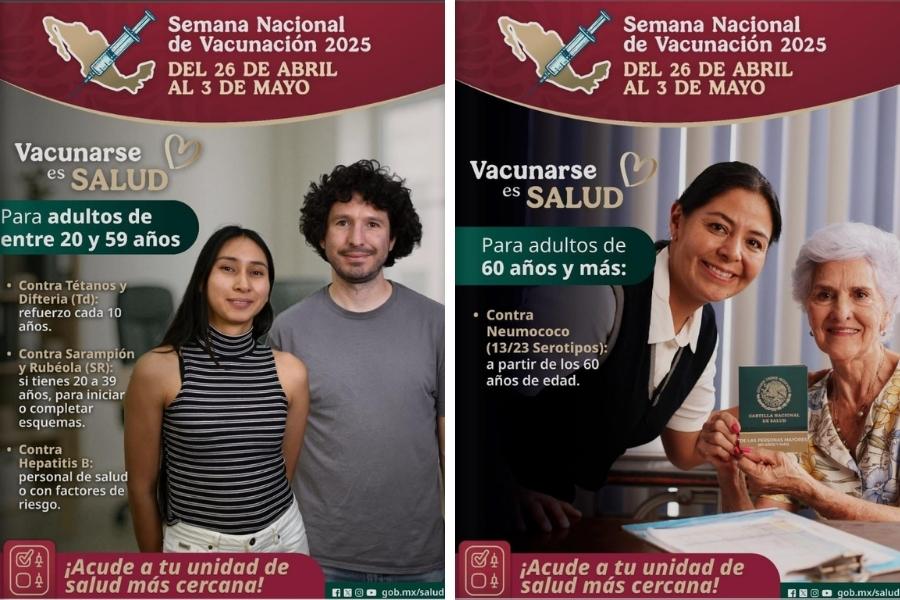 Semana Nacional de Vacunación Tamaulipas
