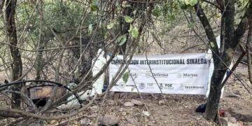 Semar localiza en Sinaloa un narcolaboratorio con precursores escondidos bajo tierra