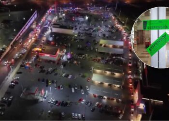 Supermercado clausurado por arrancones reabre: Santa Catarina