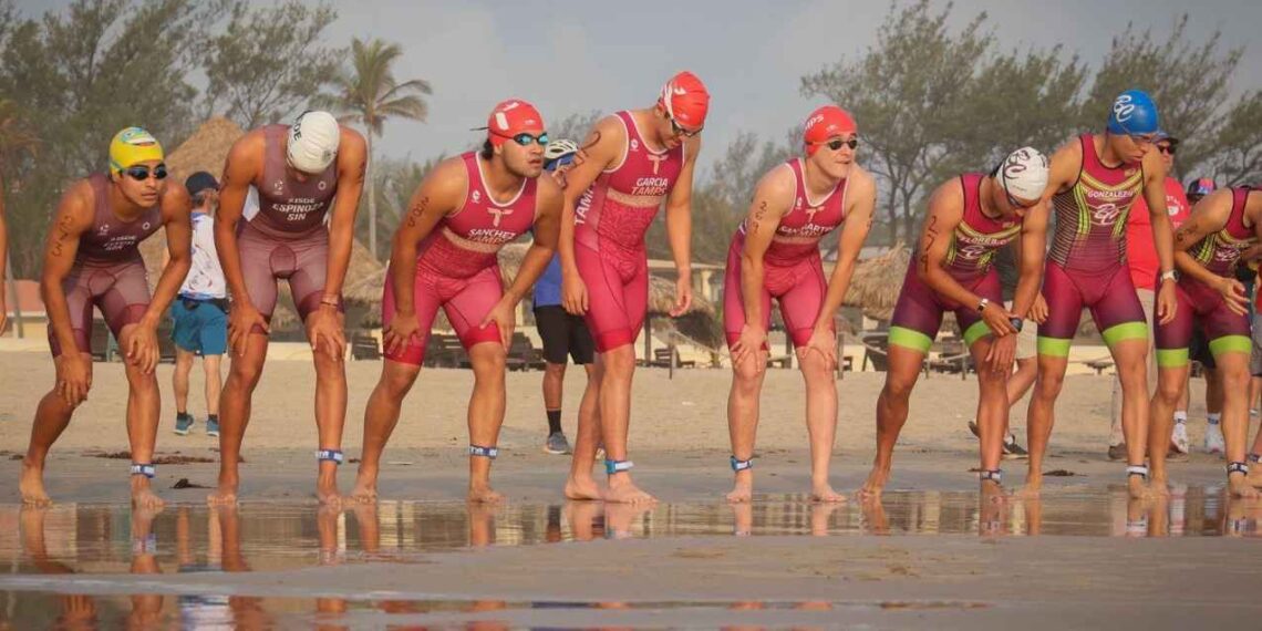 Tamaulipas brilla en el Macro Regional de Triatlón consiguen 28 boletos a la Olimpiada Nacional