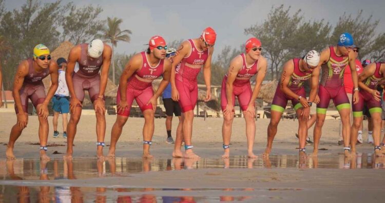 Tamaulipas brilla en el Macro Regional de Triatlón consiguen 28 boletos a la Olimpiada Nacional