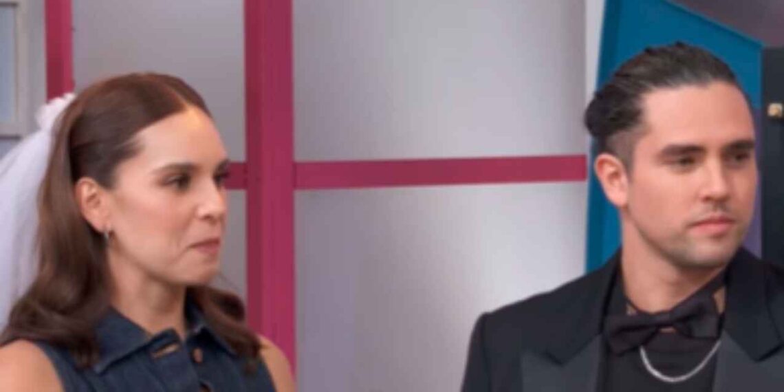 Tania Rincón y Pedro Pereyra protagonizan boda ficticia en el programa Hoy