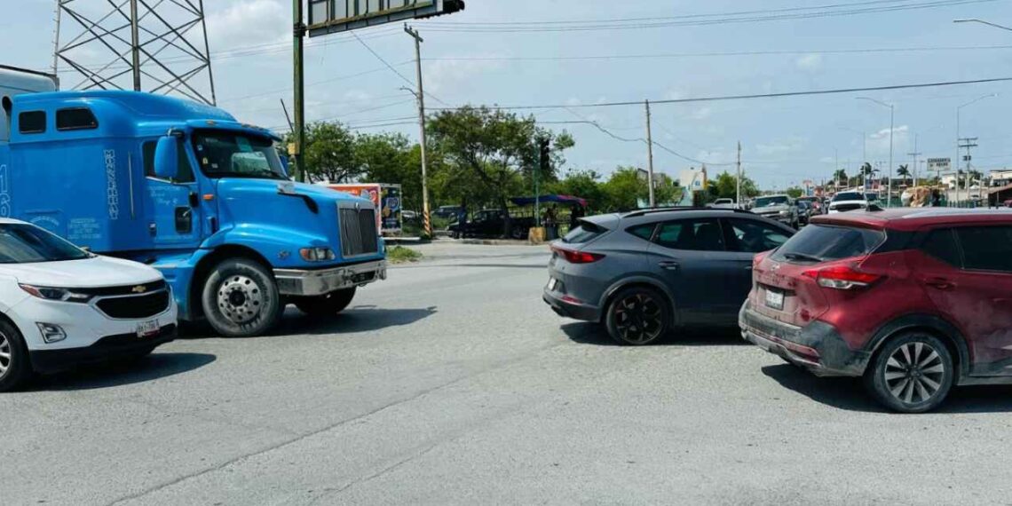 Tráiler choca Matamoros