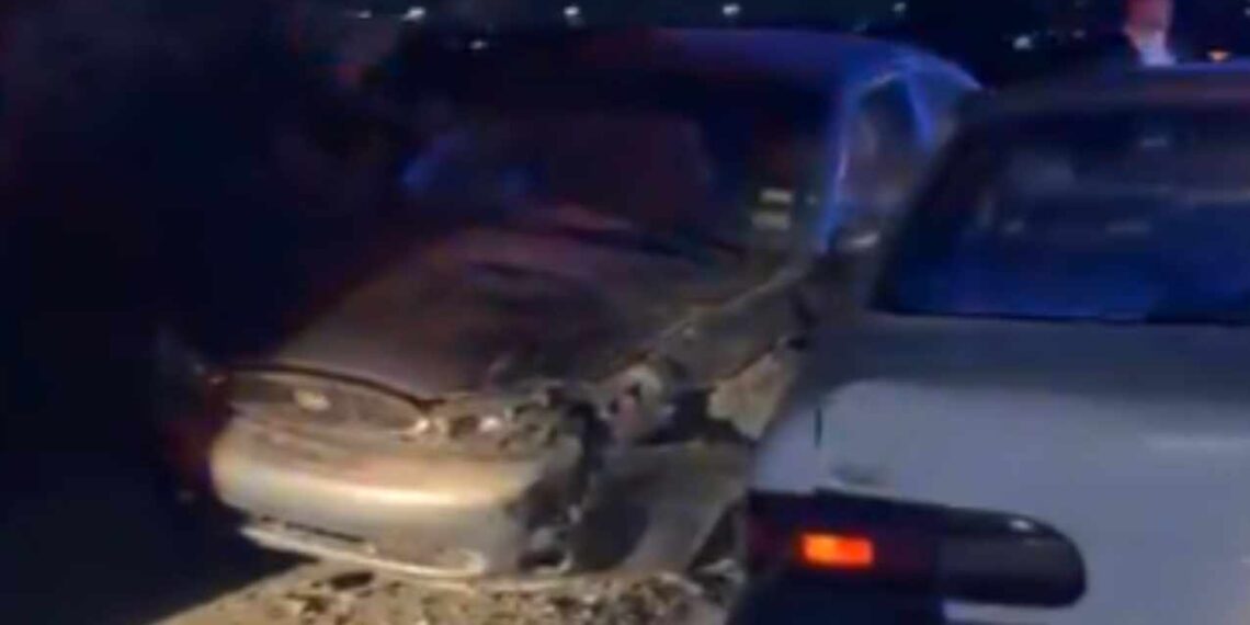 Tres personas lesionadas tras accidente en libramiento de Matamoros, Tamaulipas