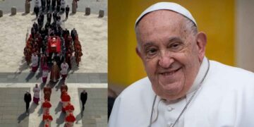 VIDEOS: Fieles despiden al Papa Francisco en la Basílica de San Pedro