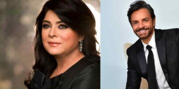 Victoria Ruffo responde a Eugenio Derbez y defiende a su hijo