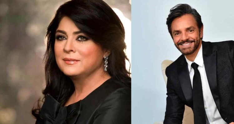 Victoria Ruffo responde a Eugenio Derbez y defiende a su hijo