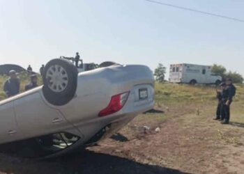 Trabajador de IHSA sufre volcadura en San Fernando-Reynosa