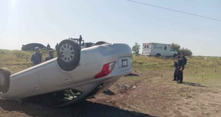 Trabajador de IHSA sufre volcadura en San Fernando-Reynosa