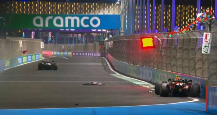 Red Bull Racing: Tsunoda sufre este choque en Arabia Saudita