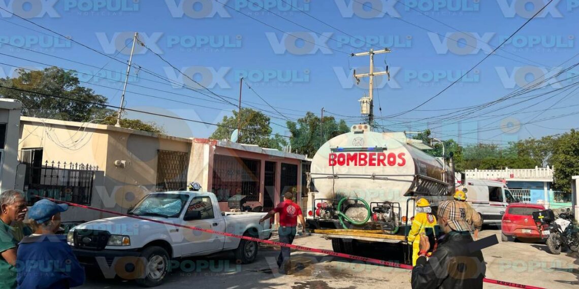 abuelita fallece en incendio en El Mante