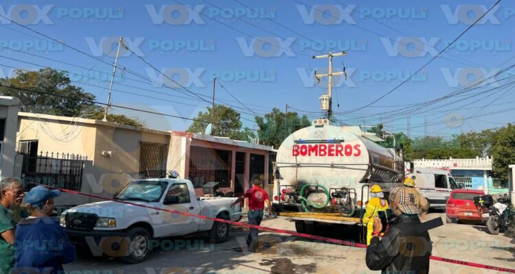 abuelita fallece en incendio en El Mante