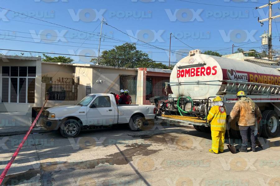 abuelita fallece en incendio en El Mante