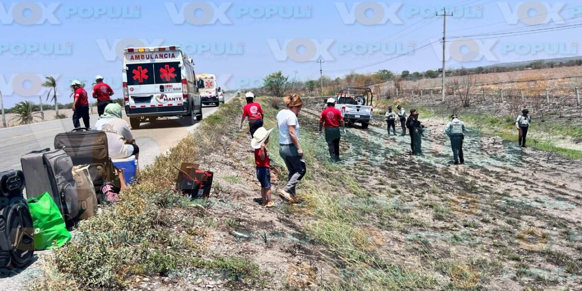 accidente en carretera Mante Tampico