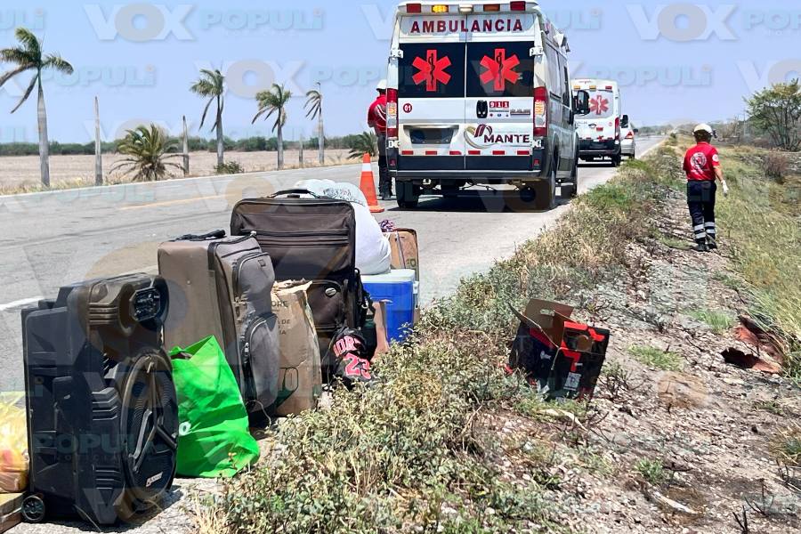 accidente en carretera Mante Tampico