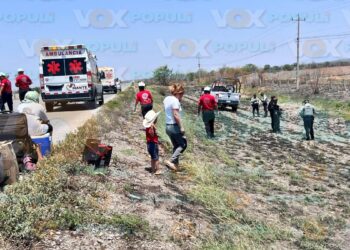 accidente en carretera Mante Tampico