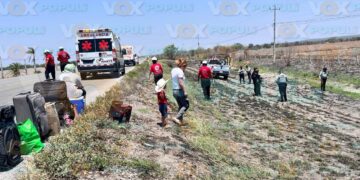 accidente en carretera Mante Tampico