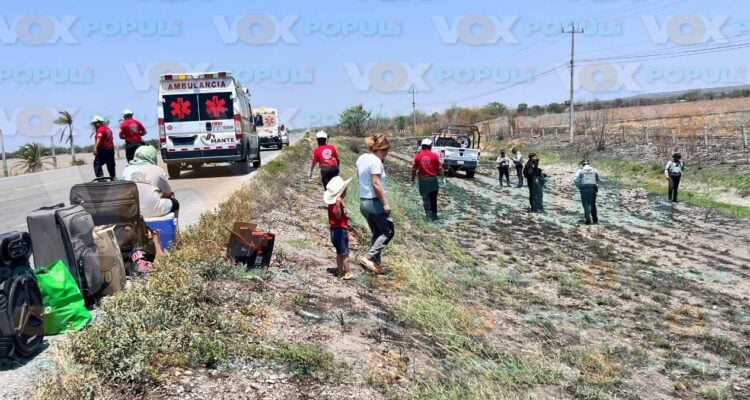 accidente en carretera Mante Tampico