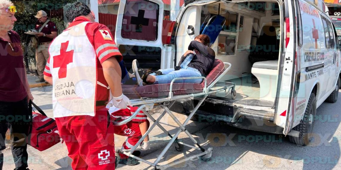 accidente en El Mante