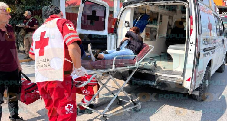 accidente en El Mante