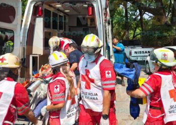 accidente en obra de construcción en Victoria