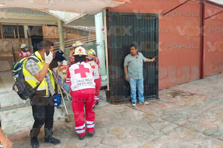 accidente en obra de construcción en Victoria