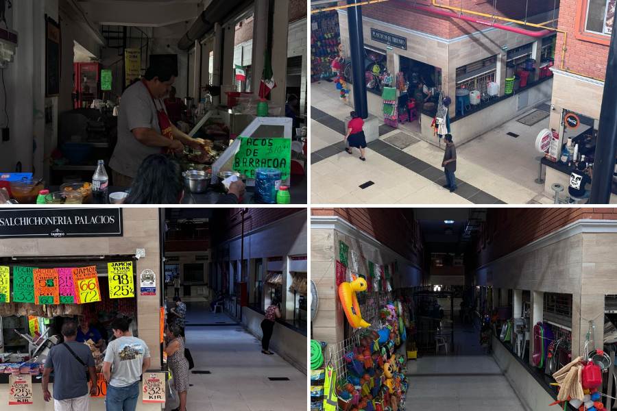 apagón en mercado de Tampico