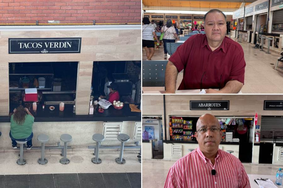 apagón en mercado de Tampico