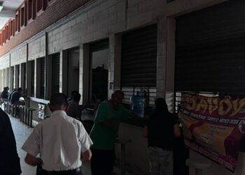 apagón en mercado de Tampico