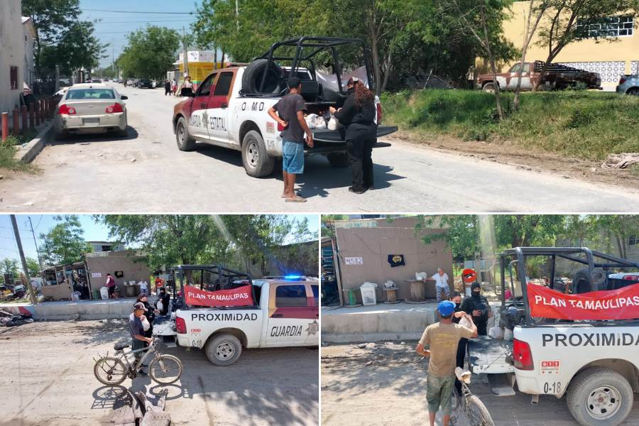 apoyo al municipio de Reynosa