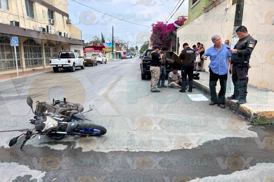 atropellan repartidor en El Mante