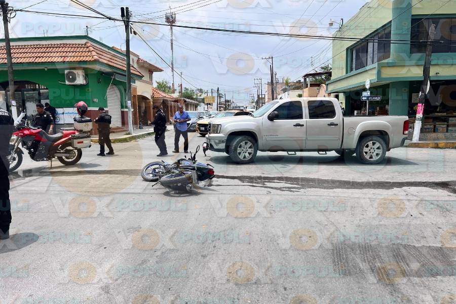 atropellan repartidor en El Mante