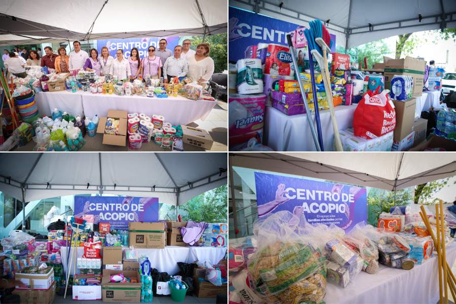 ayuda para las familias damnificadas en Reynosa