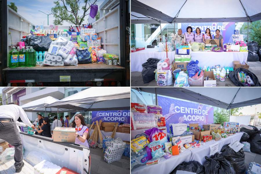 ayuda para las familias damnificadas en Reynosa