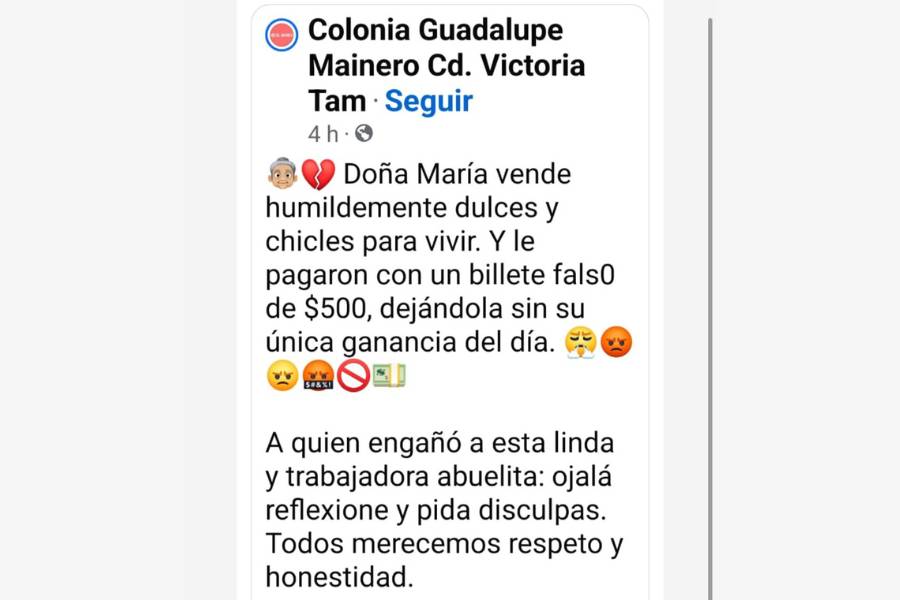 billetes falsos en Tamaulipas