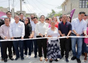calles pavimentadas en Tampico