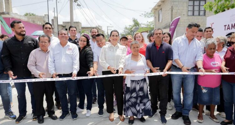 calles pavimentadas en Tampico