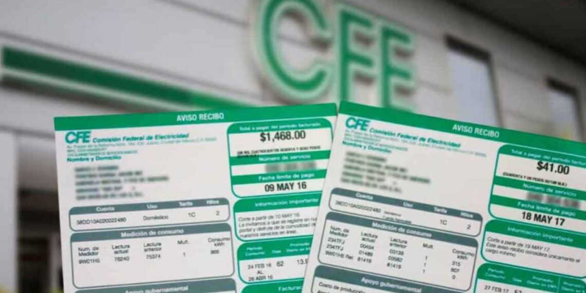 _cambio titular recibo CFE