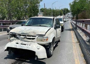 choque alcance Nuevo Laredo