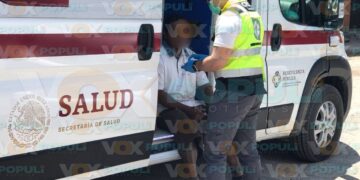 choque de motociclistas en Victoria